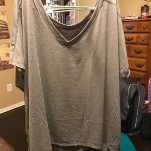 NWOT Fit for Me "Dri-fit" V-Neck Women's Tee 4X